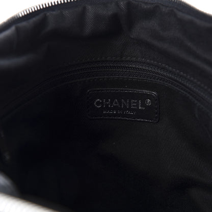 Chanel Lambskin Quilted Mademoiselle Hobo Black 8 of 10