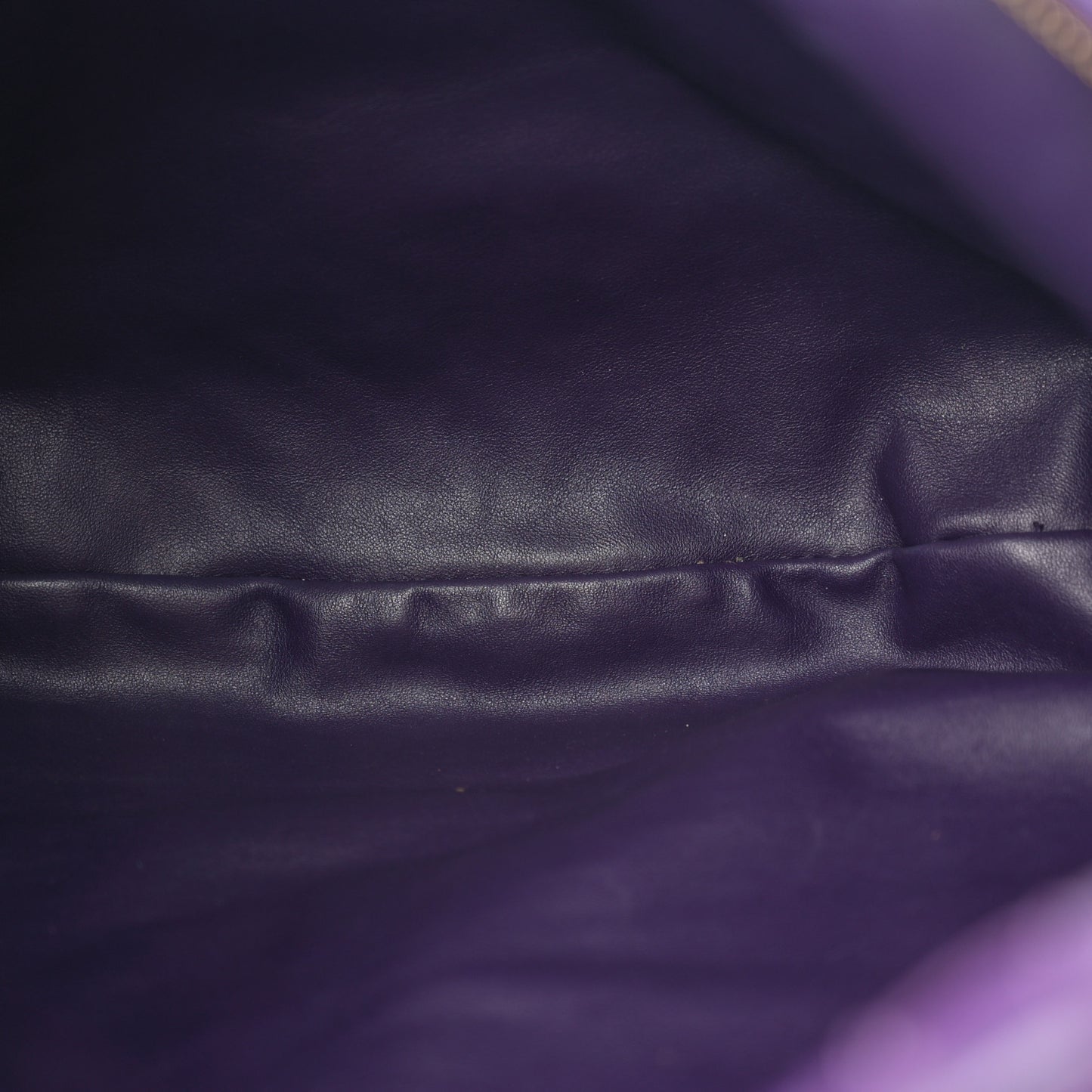 Nappa Intrecciato Teen Jodie Hobo Eggplant