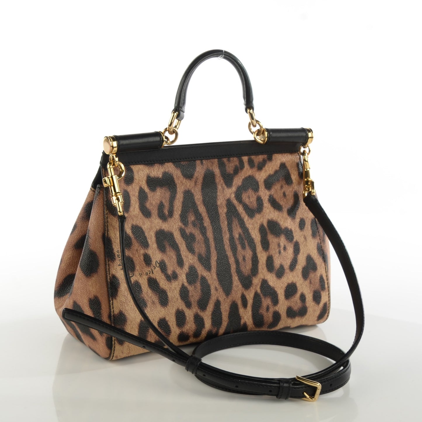 Leo Crepe Miss Sicily Satchel Naturale