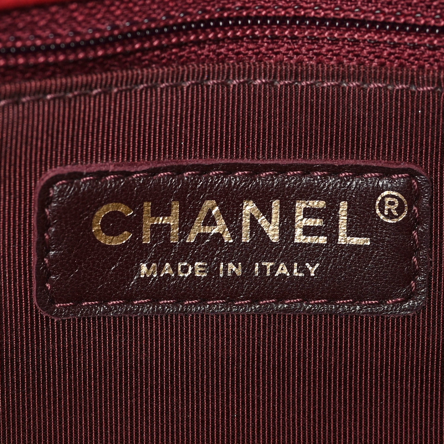 Chanel Iridescent Calfskin Medium Happy Stitch Flap Red 6 of 8