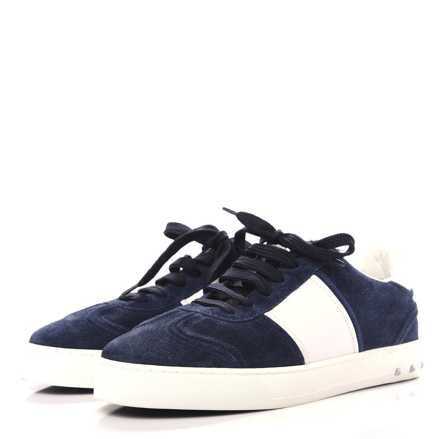 Suede Flycrew Sneakers 39.5 Marine White