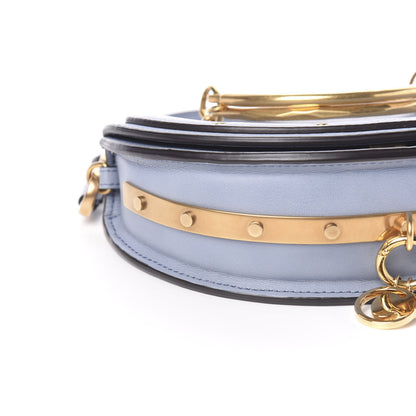 Chloe Calfskin Small Nile Bracelet Minaudiere Bag Washed Blue 6 of 9