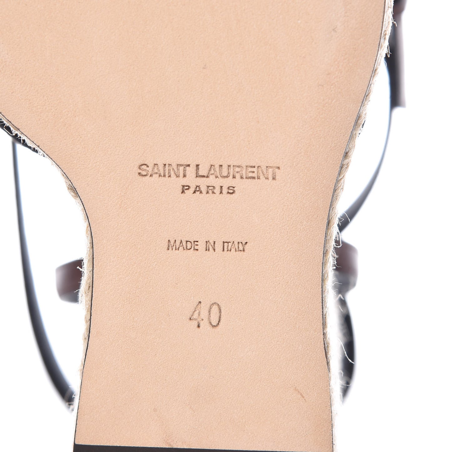 Calfskin Cassandra Espadrille 105 Wedges 40 Chocolate