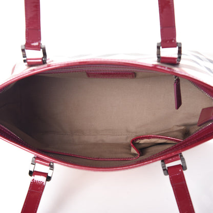 Burberry Supernova Check Regent Tote Raspberry 5 of 9