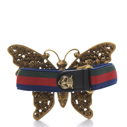 Gucci Web Crystal Butterfly Bracelet Multicolor 3 of 5