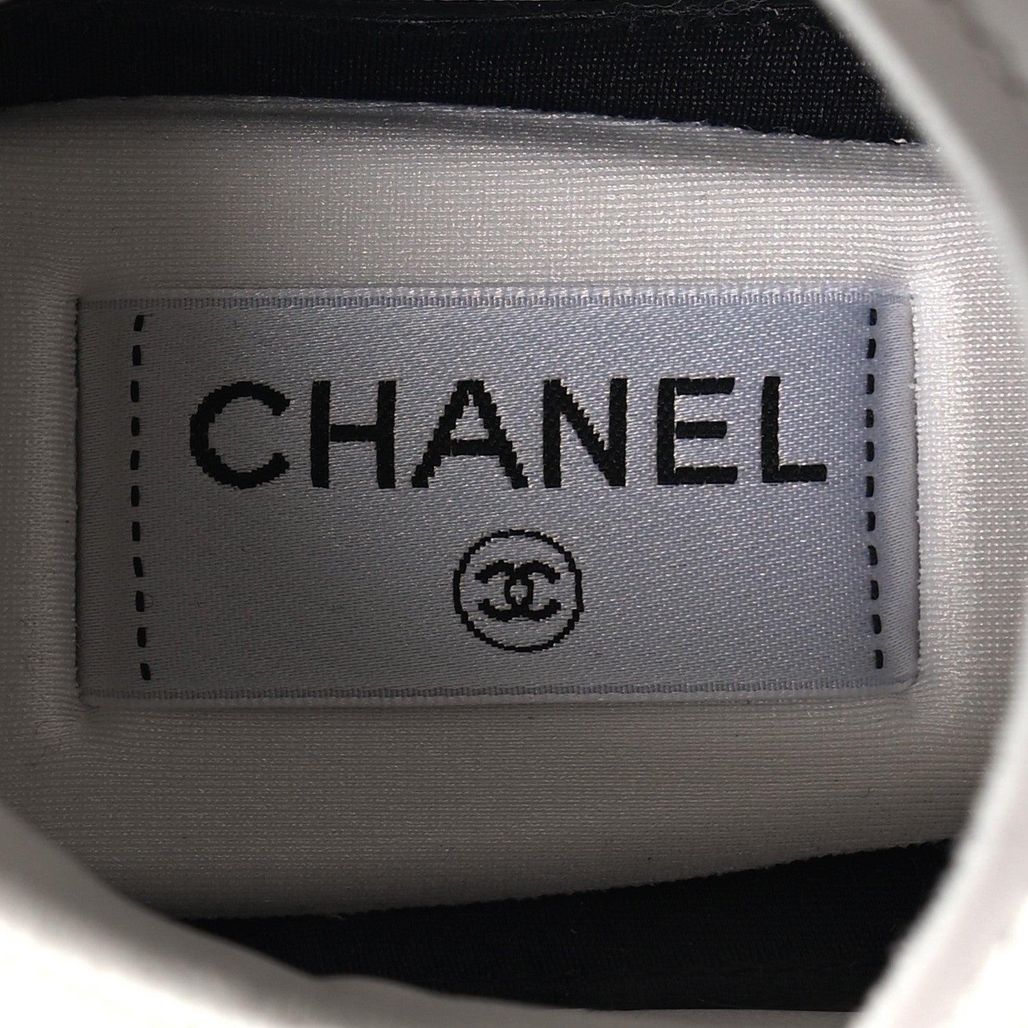 Chanel Cotton Sneakers 38 Pink White 8 of 8