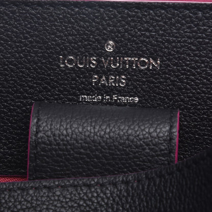 Louis Vuitton Calfskin Lockme Bucket Black 6 of 7
