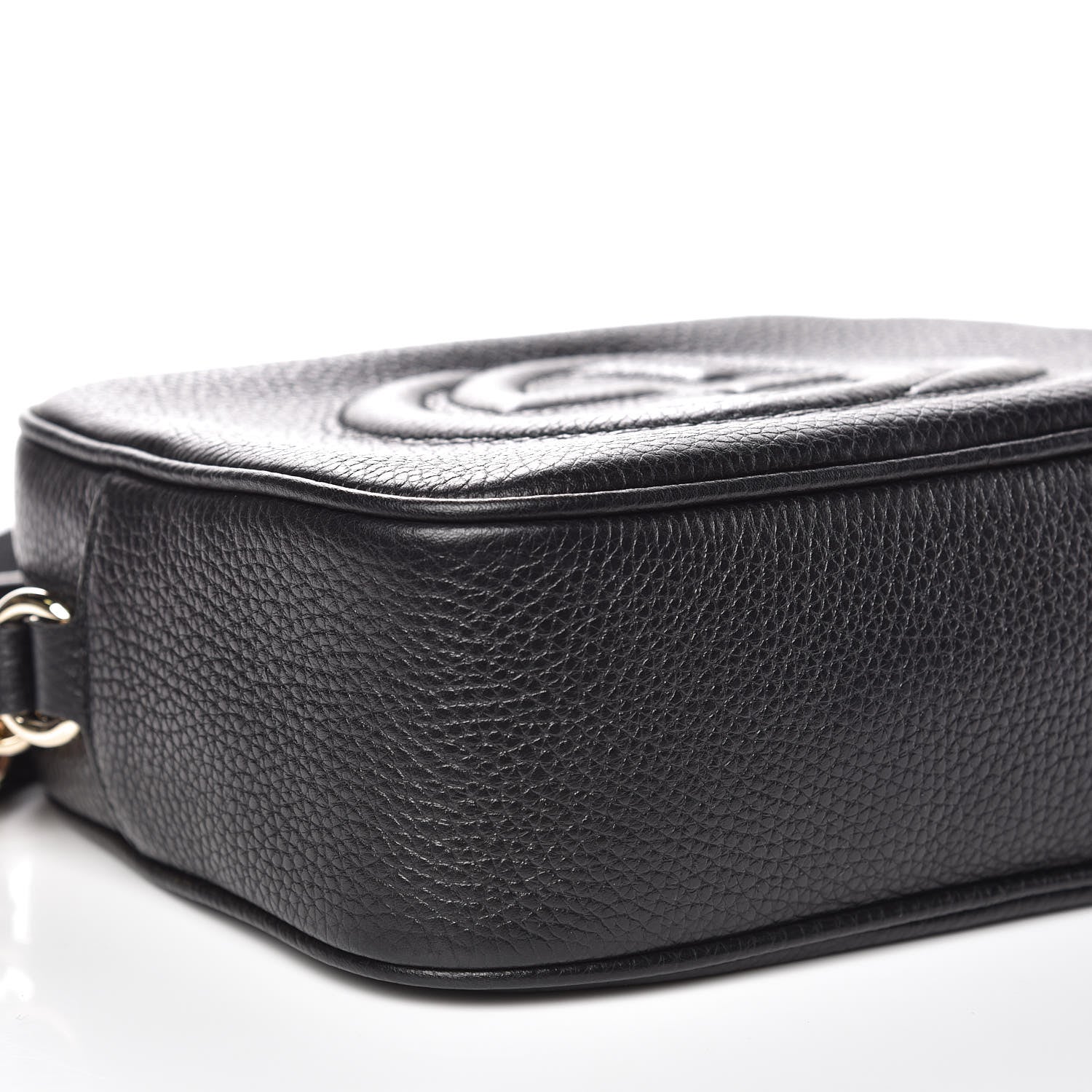 Gucci Pebbled Calfskin Small Soho Disco Bag Black 8 of 9