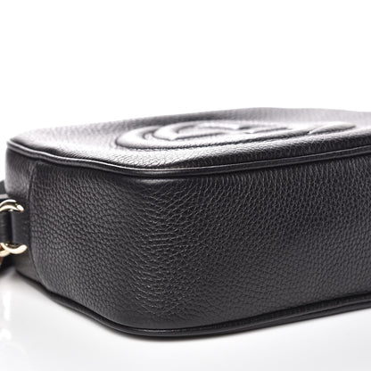 Gucci Pebbled Calfskin Small Soho Disco Bag Black 8 of 9