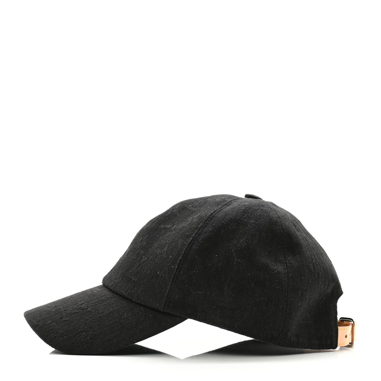 Monogram Jacquard Essential Cap Black