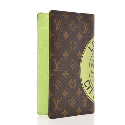 Louis Vuitton Monogram Villes D'Europe Notebook Cover Green 3 of 6
