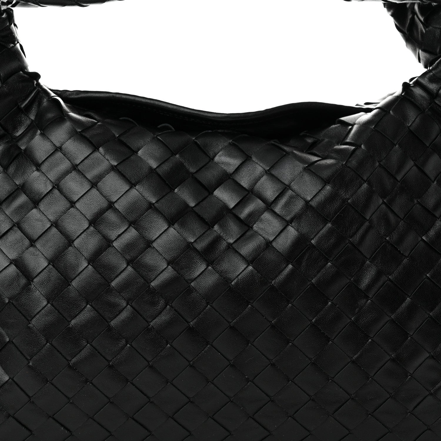 Bottega Veneta Calfskin Intrecciato Small Hop Black 8 of 10