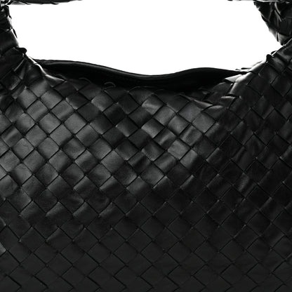 Bottega Veneta Calfskin Intrecciato Small Hop Black 8 of 10