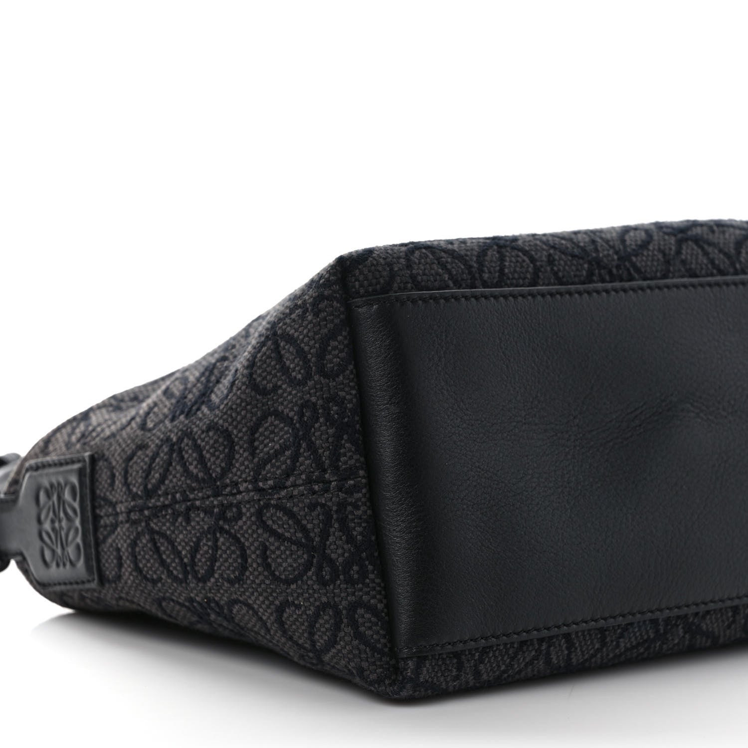 Loewe Jacquard Anagram Calfskin Small Cubi Bag Anthracite Black 7 of 11