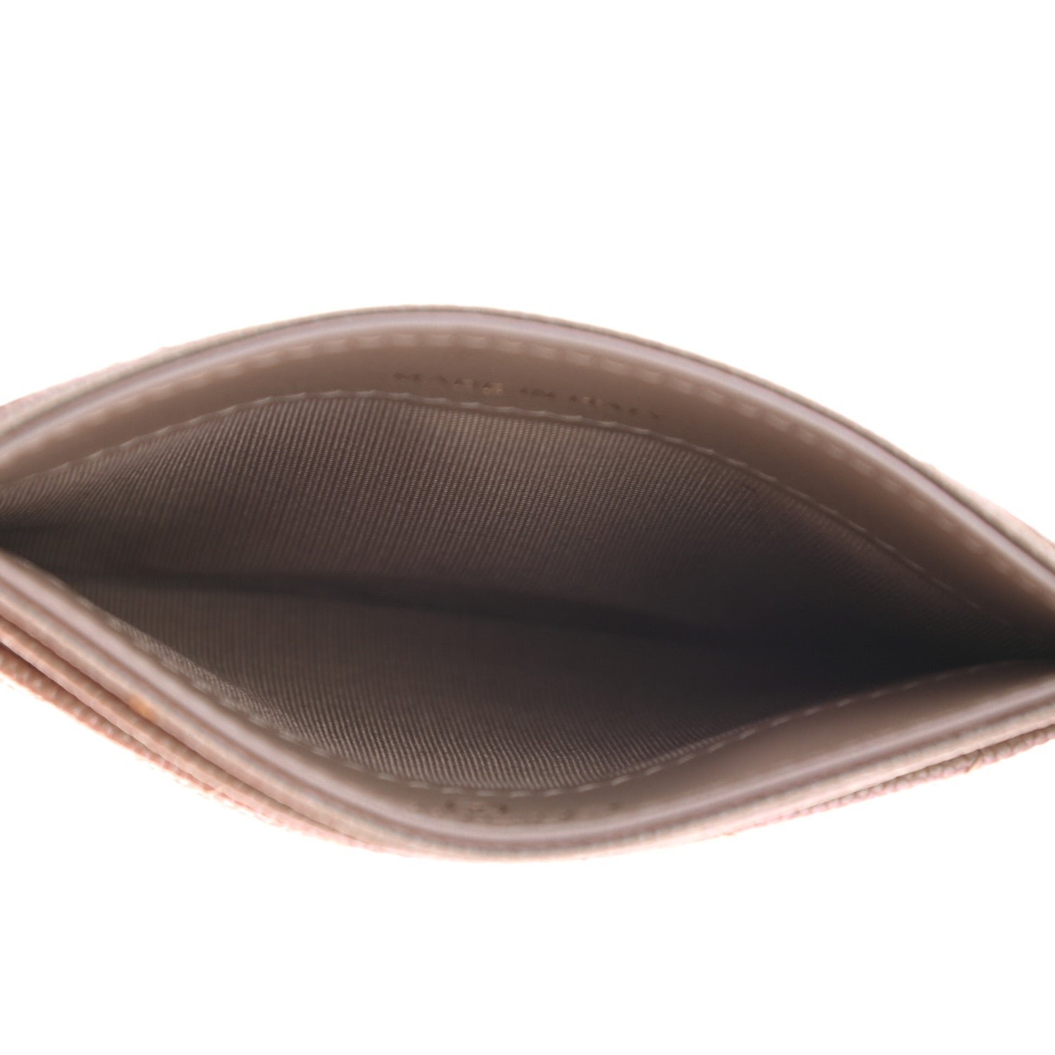 Chanel Iridescent Caviar Quilted Card Holder Beige 5 of 8