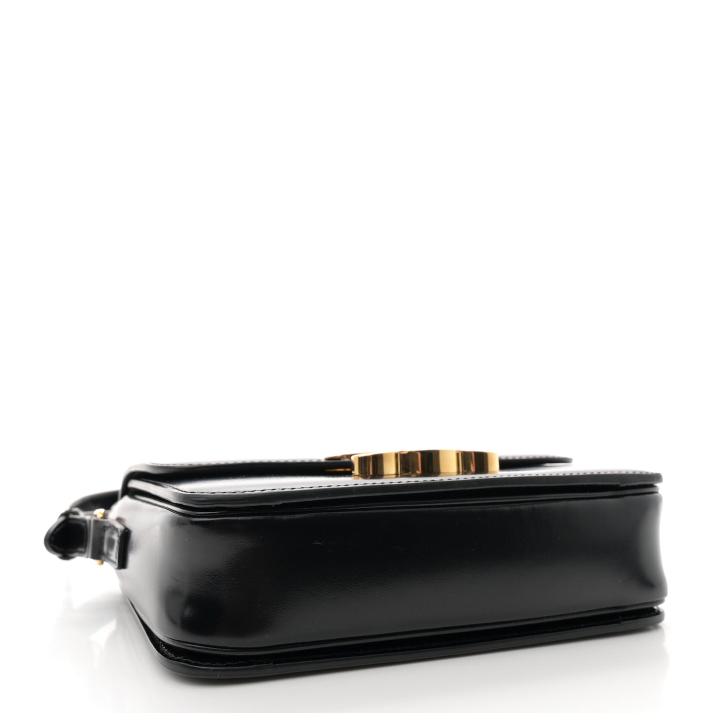 Shiny Calfskin Teen Triomphe Black