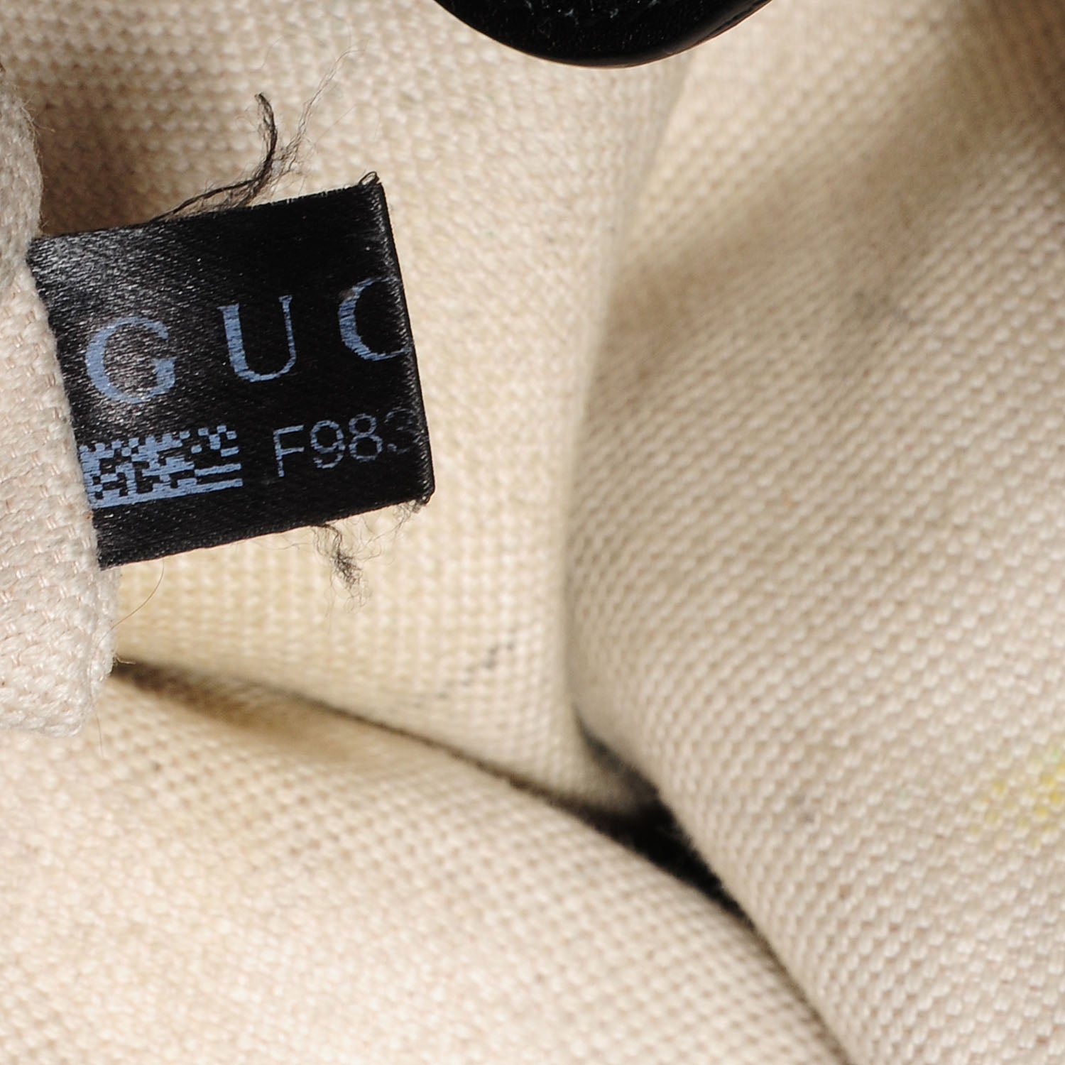 Gucci Guccissima Medium Sukey Tote Black 8 of 10
