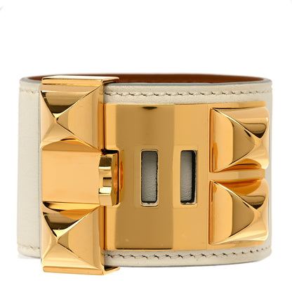 Hermes Swift Collier de Chien CDC Bracelet T1 Beton 3 of 6