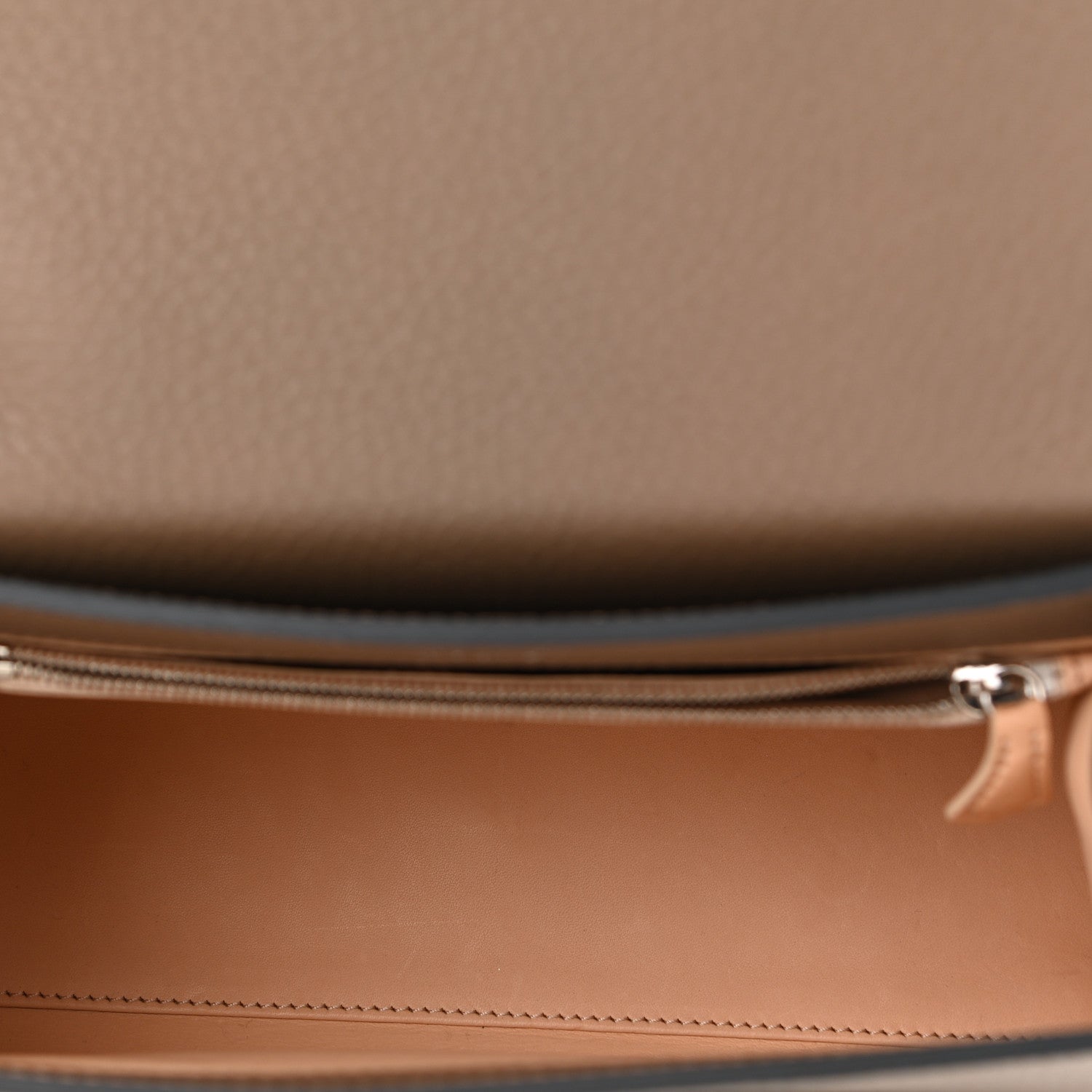 Moynat Taurillon Blush Rejane PM Taupe 7 of 9