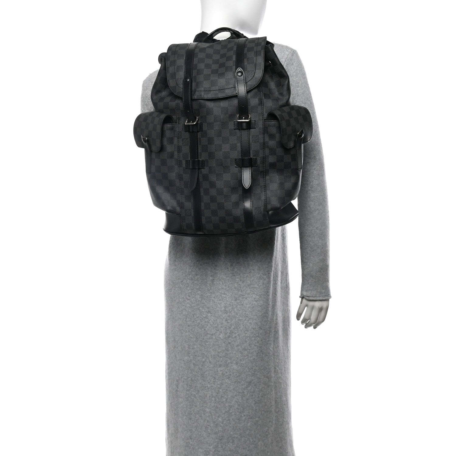 Louis Vuitton Damier Graphite Christopher PM Backpack 2 of 20
