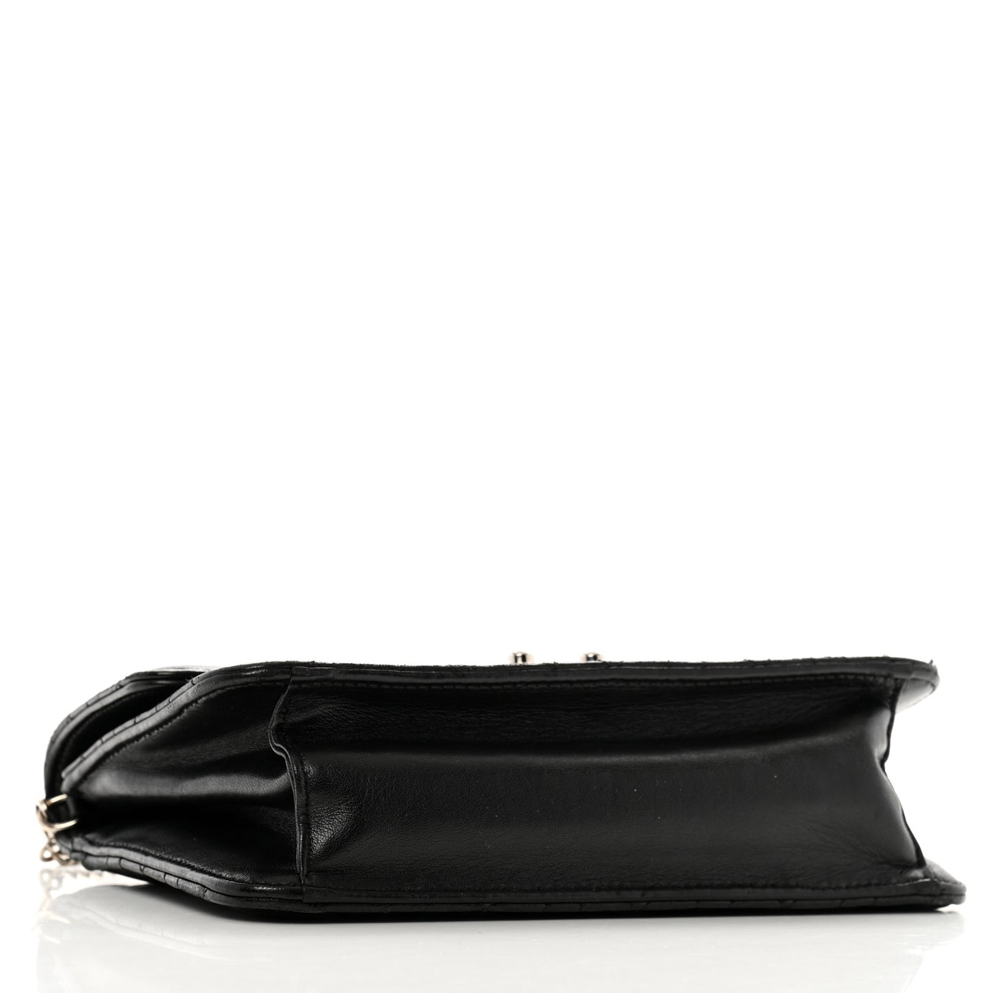 Lambskin Cannage Miss Dior Promenade Pouch Black