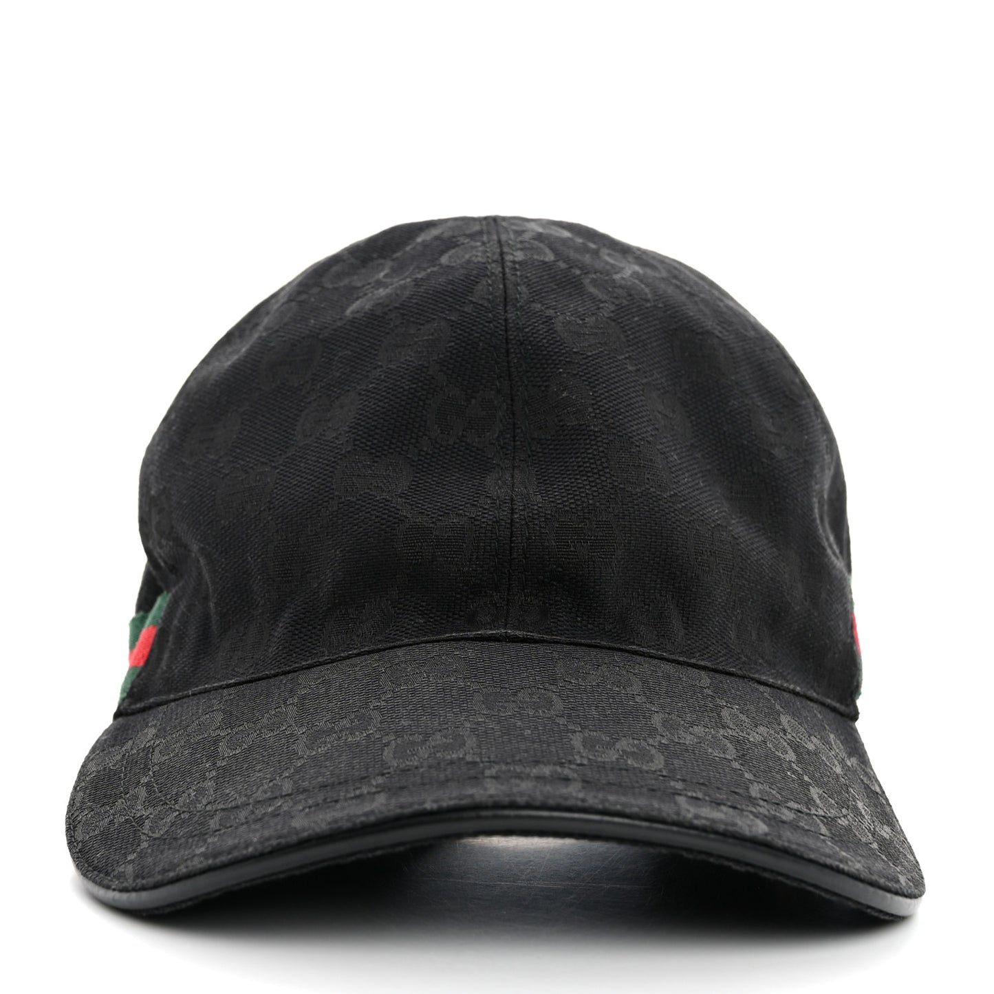 Monogram Web Baseball Hat L Black
