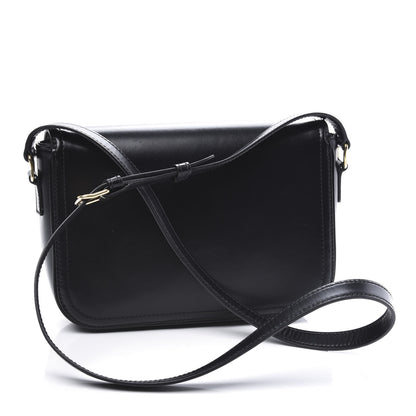 Celine Satinated Calfskin Medium Crecy Bag Black 2 of 9