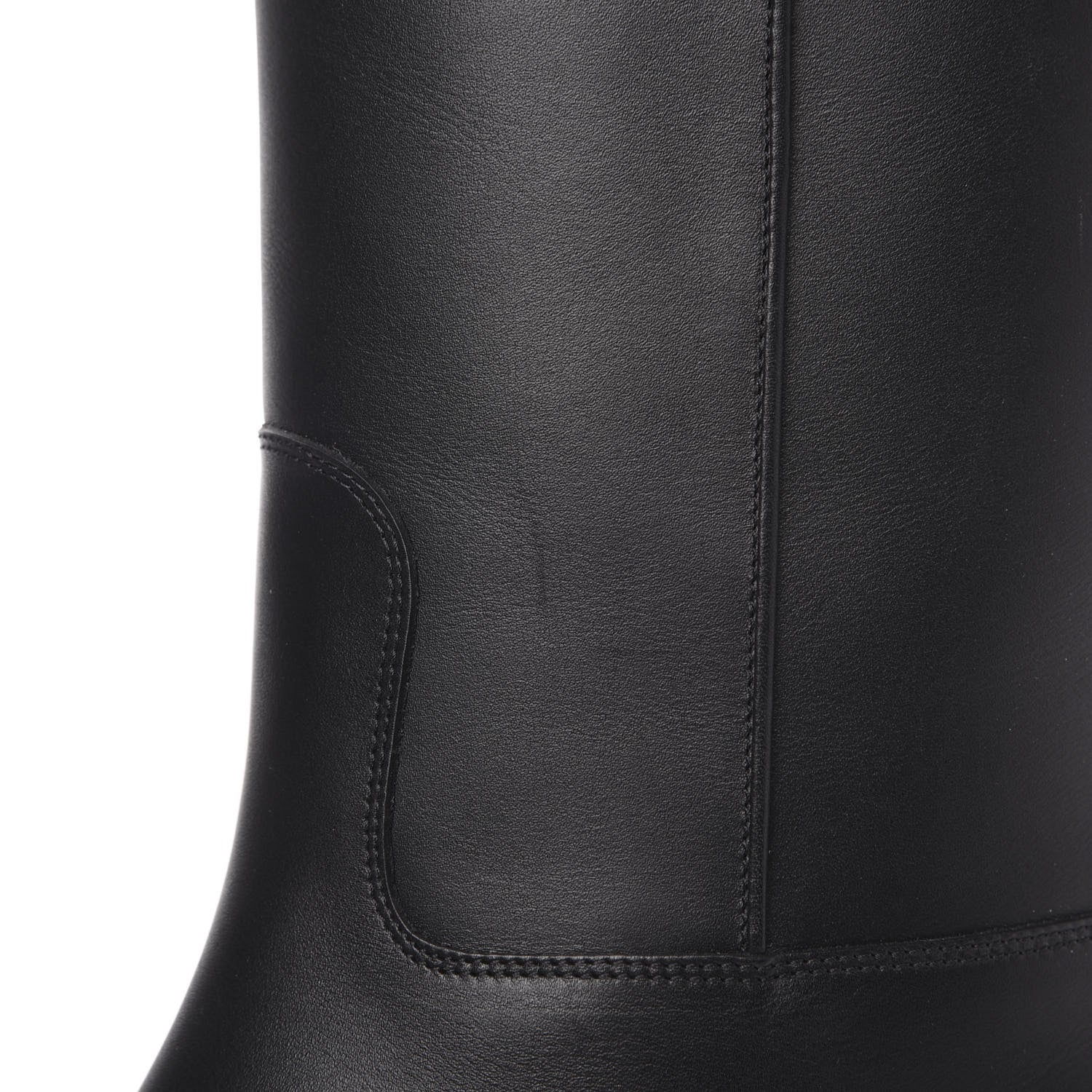 Gucci Calfskin Tiger Head Tall Boots 37 Black 8 of 11