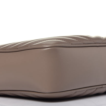 Saint Laurent Calfskin Matelasse Monogram Lou Camera Bag Dusty Grey 8 of 9