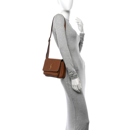 Saint Laurent Vegetable Tanned Besace Niki Satchel Brick 2 of 10