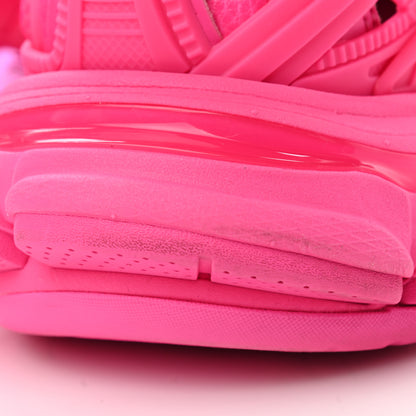 Balenciaga Rubber Mesh Monocolor Womens Track.2 Open Sneakers 36 Fluo Pink 8 of 10