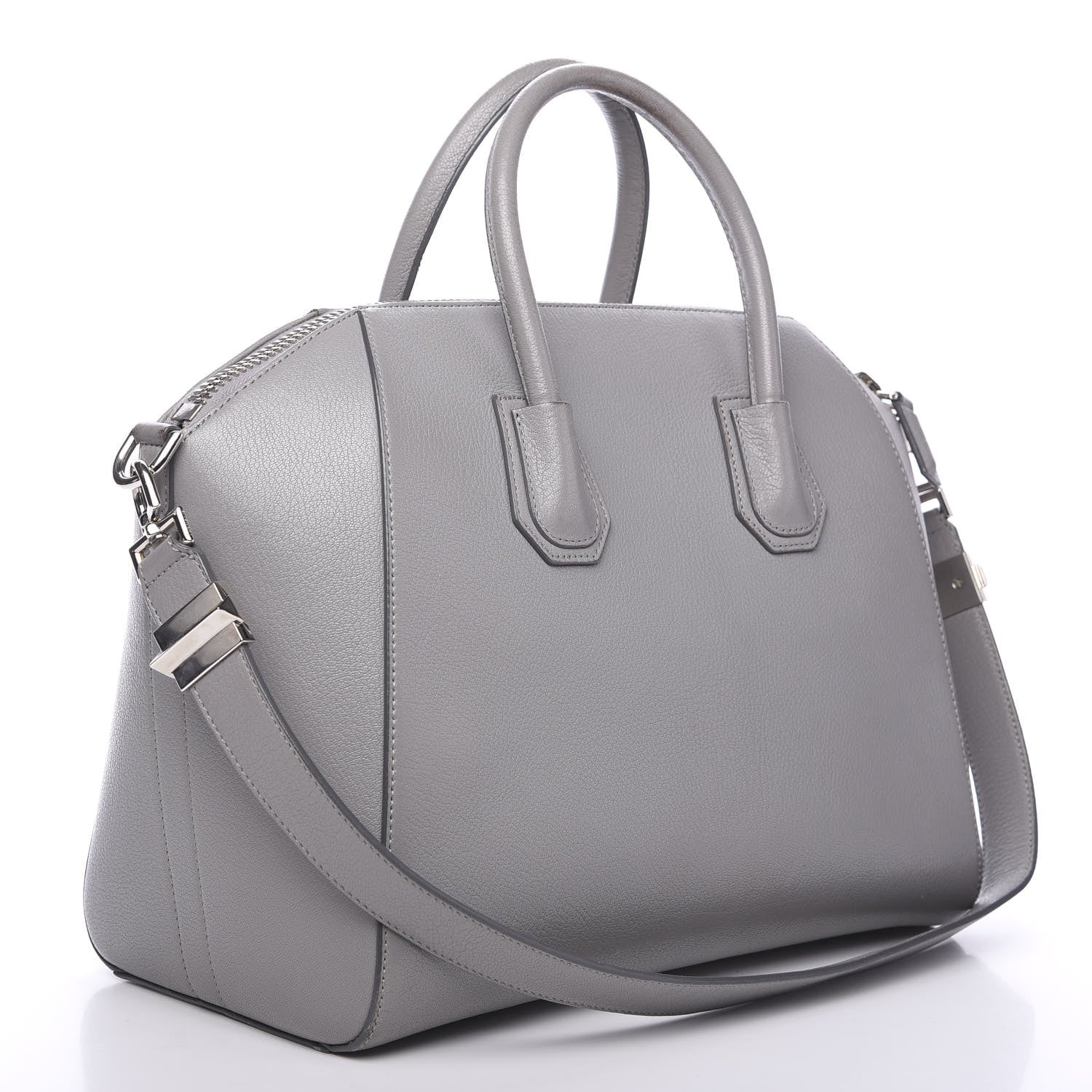 Givenchy Sugar Goatskin Medium Antigona Pearl Grey 2 of 17