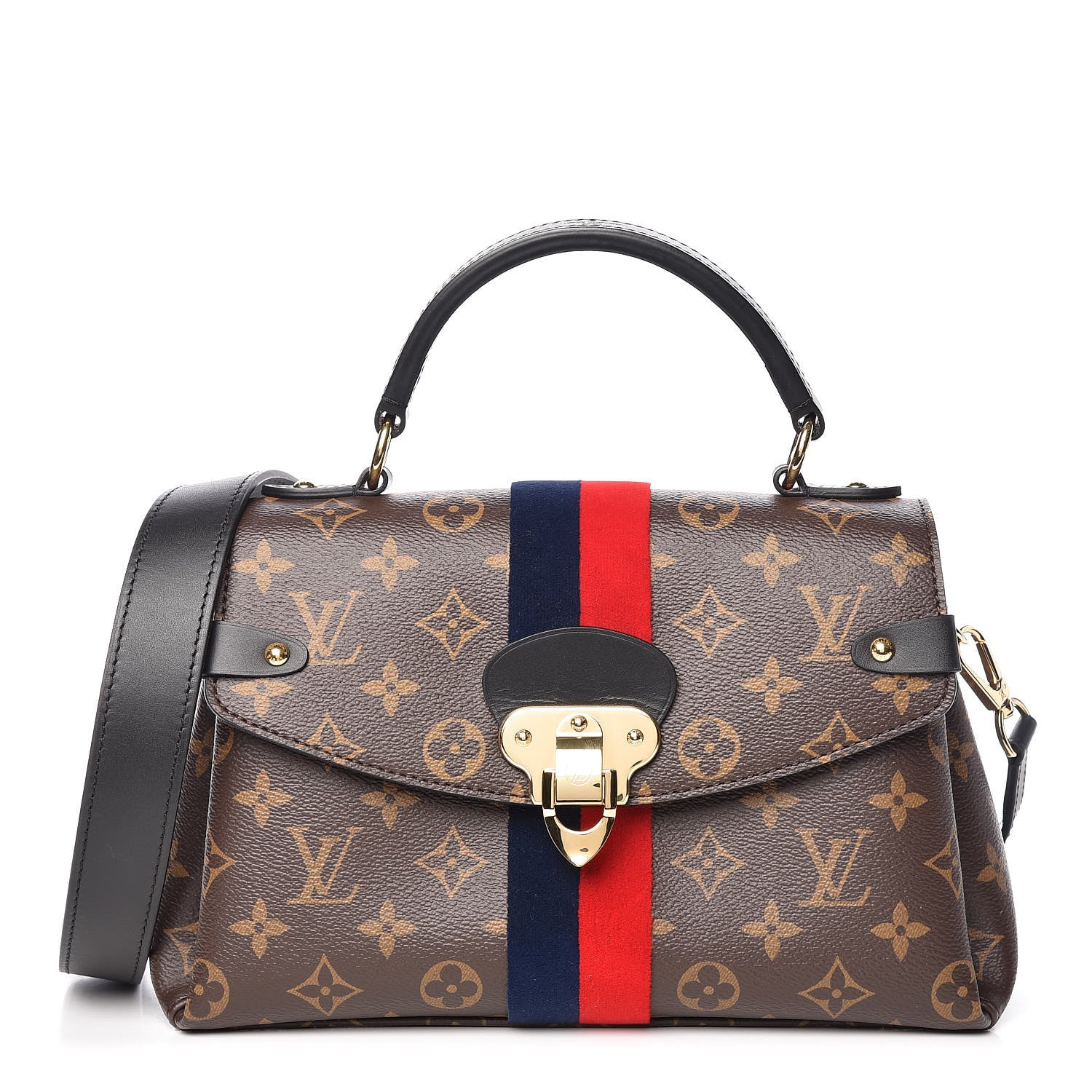 Louis Vuitton Monogram Georges BB Marine Cherry 1 of 9