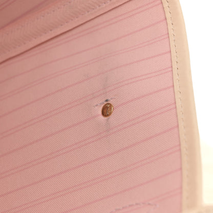 Louis Vuitton Damier Azur Braided Neverfull MM Pink 12 of 17