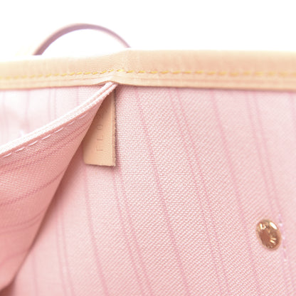 Louis Vuitton Damier Azur Neo Neverfull GM Rose Ballerine 7 of 10