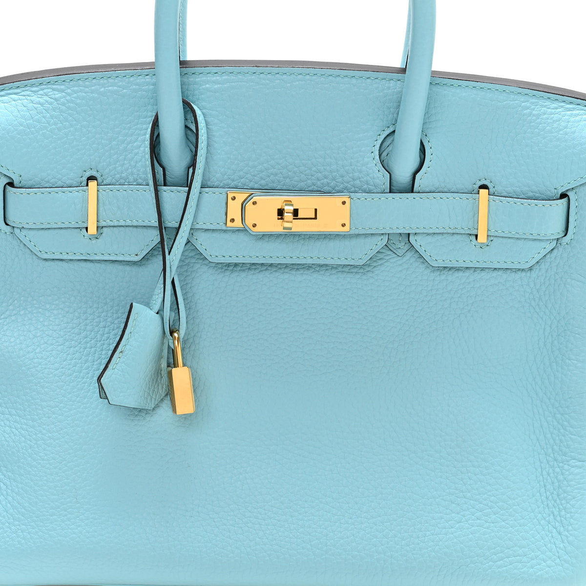 Hermes Togo Birkin 30 Bleu Saint Cyr 8 of 11