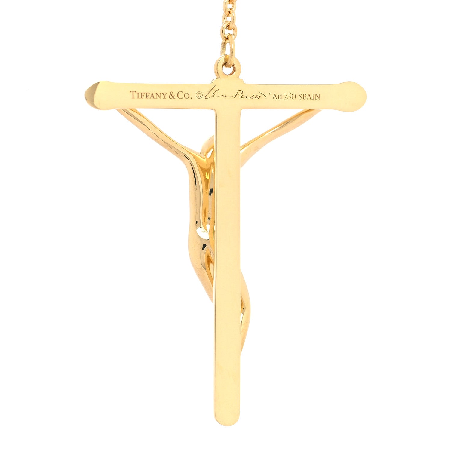 Tiffany 18K Yellow Gold Elsa Peretti Rosary 3 of 4