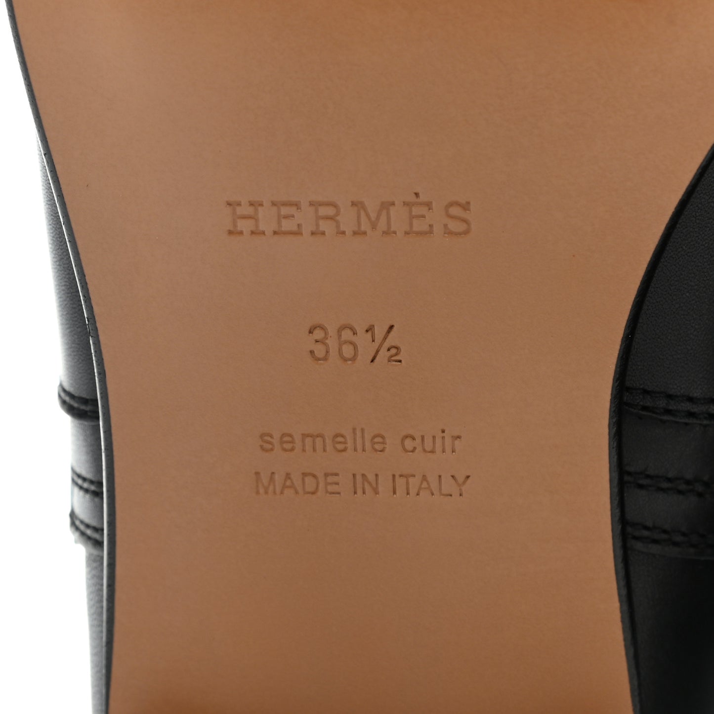 Calfskin Neo Low Boots 36.5 Black