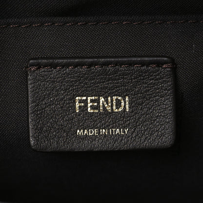 Fendi Vitello King Logo Embossed Mini By The Way Boston Bag Light Rose 6 of 8