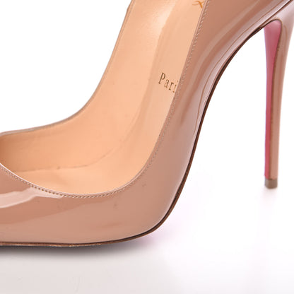 Christian Louboutin Patent So Kate 120 Pumps 37 Nude 12 of 14