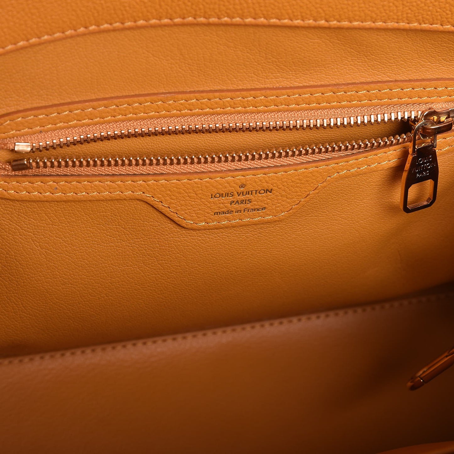 Monogram Ostrich Python Majestueux PM Yellow