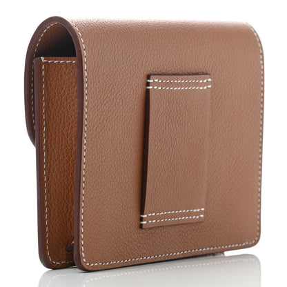 Hermes Evercolor Roulis Slim Wallet Gold 4 of 7