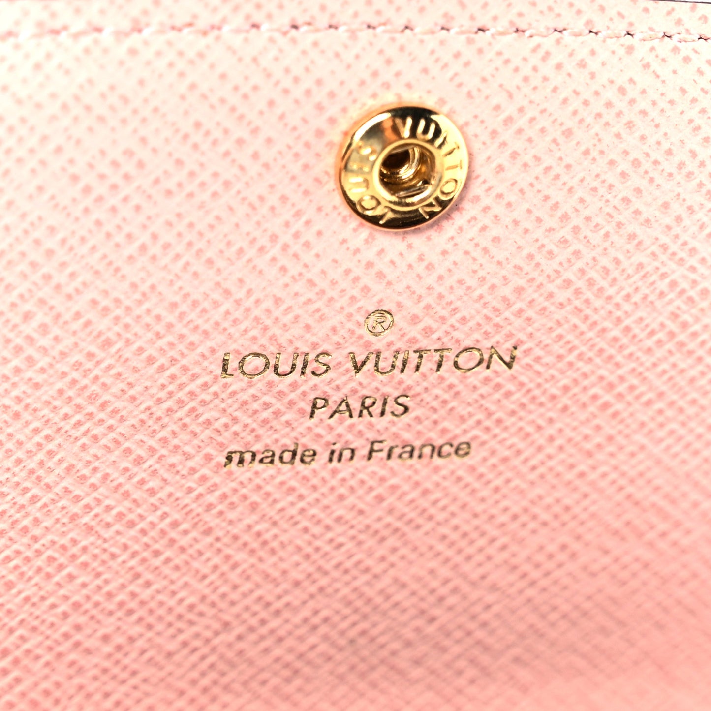 Monogram Emilie Wallet Rose Ballerine