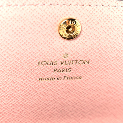 Louis Vuitton Monogram Emilie Wallet Rose Ballerine 6 of 14
