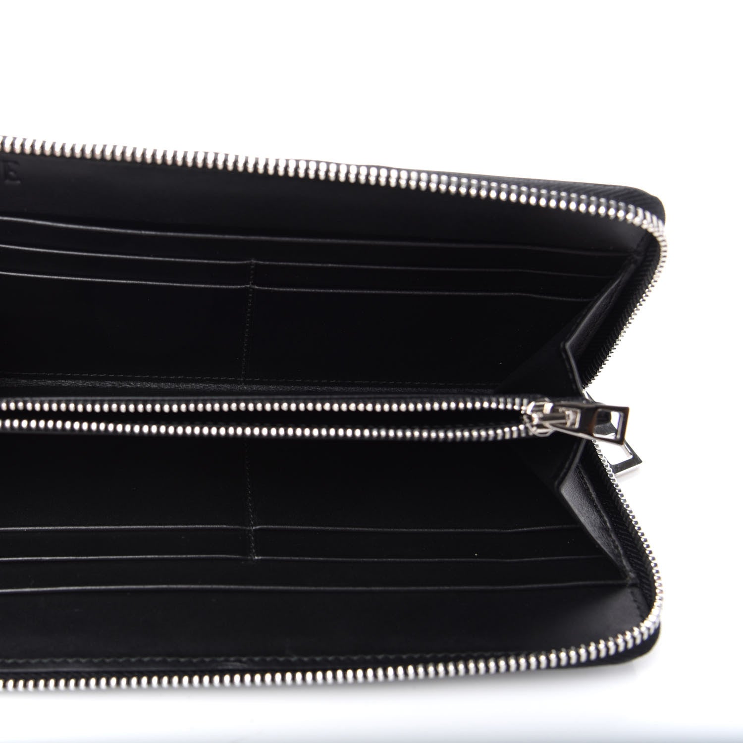 Loewe Calfskin Zip Around Wallet Black 5 of 6