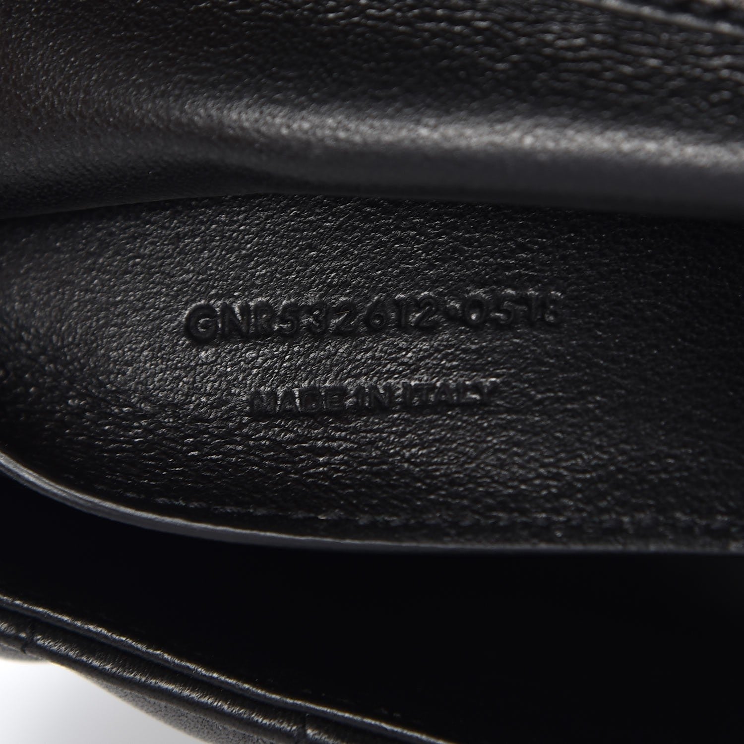 Saint Laurent Lambskin Matelasse Monogram Medium Vicky Chain Bag Black 8 of 8