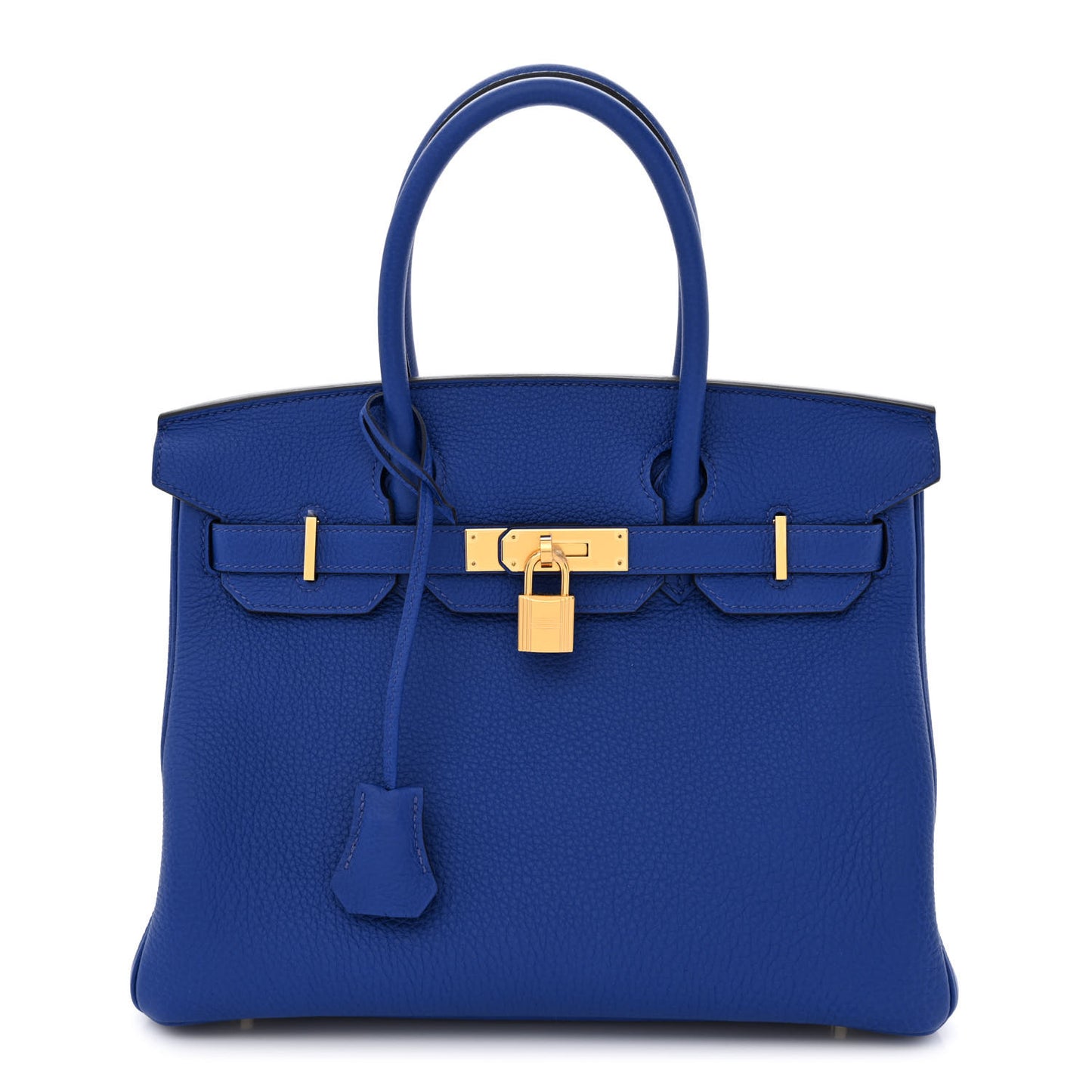 Togo Birkin 30 Bleu Royal