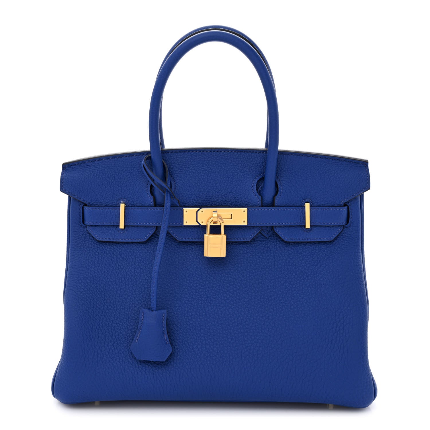 Hermes Togo Birkin 30 Bleu Royal 1 of 11