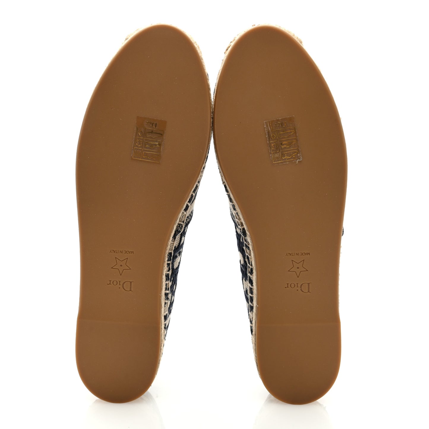 Oblique Embroidered Granville 15mm Espadrilles 38 Deep Blue