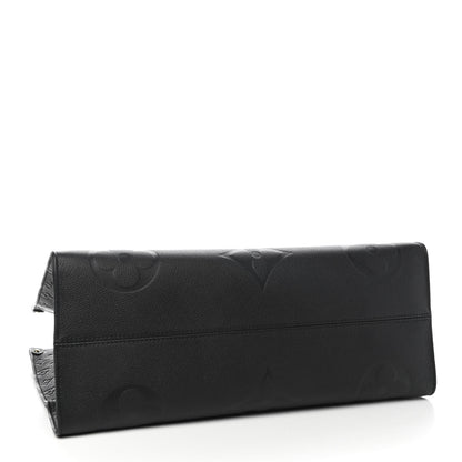 Louis Vuitton Empreinte Monogram Giant Onthego GM Black 4 of 8